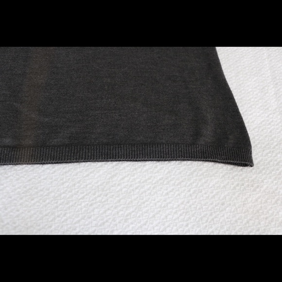 Les Copains Blue Wool Shell - Picture 3 of 4